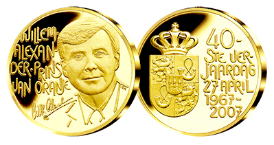 2007 Willem-Alexander 40 jaar koning-in-opleiding
