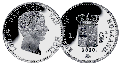 Lodewijk Napoleon 1 gulden zilver 1810